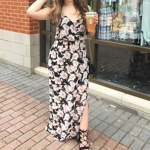 Floral maxi dress